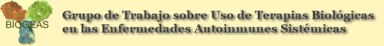 Grupo de Trabajo sobre Uso de Terapias Biológicas en las Enfermedades Autoinmunes Sistémicas