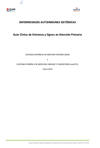Documento de consenso sobre enfermedades autoinmunes sistémicas SEMI-SEMFYC: Guía de Síntomas y Signos en Enfermedades Autoinmunes Sistémicas