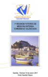 1ª Reunión Tutores de Medicina Interna de la Comunidad Valenciana