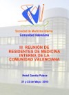 III Reunión de Residentes de Medicina Interna de la Comunidad Valenciana