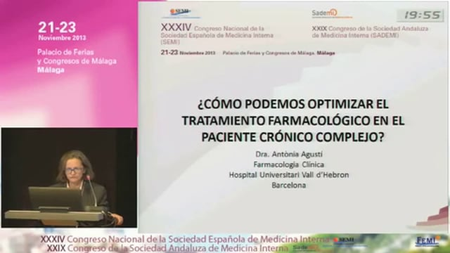 ¿Cómo podemos optimizar el tratamiento farmacológico en el paciente crónico complejo? 