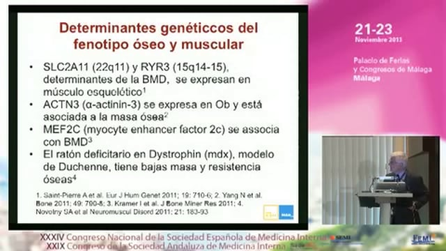 Interacción entre el músculo y el hueso en el enfermo frágil. Relación entre la Sarcopenia y la Osteoporosis   