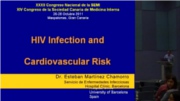 El VIH y el riesgo cardiovascular