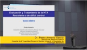 Evaluación y tratamiento de la HTA resistente o de difícil control