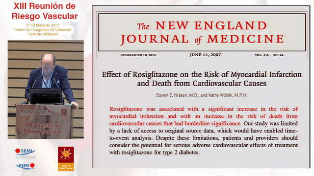 Tratamiento antidiabético y reducción del riesgo cardiovascular