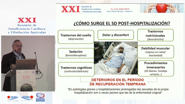 Síndrome posthospitalización e insuficiencia cardíaca