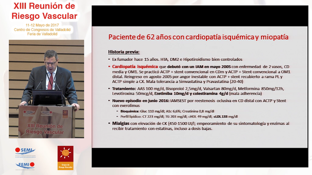 Inicio Mesa Redonda 6: ALIROCUMAB y su rol en el paciente con alto riesgo CV