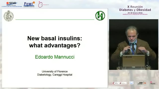 Conferencia Magistral: Nuevas insulinas basales, ¿Qué aportan?