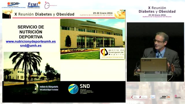 Conferencia Magistral: Efecto del ejercicio físico en la Hosmeostasis de la Glucosa  