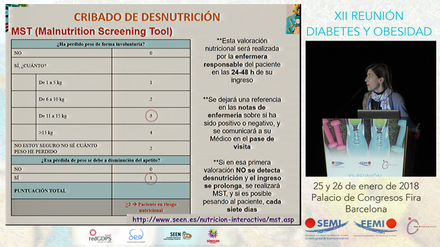 ENCUENTRO CON EL EXPERTO 3: EVALUACIÓN Y TRATAMIENTO NUTRICIONAL EN EL PACIENTE HOSPITALIZADO