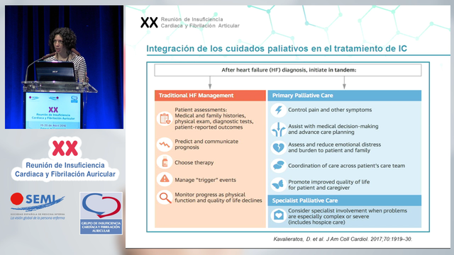 Terapia paliativa en IC